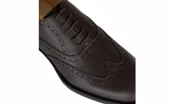 Herren Solari Milano Oxford Brogue Brown
