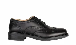 Damen Solari Milano Oxford Brogue Woman Black