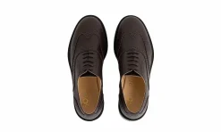Damen Solari Milano Oxford Brogue Woman Brown
