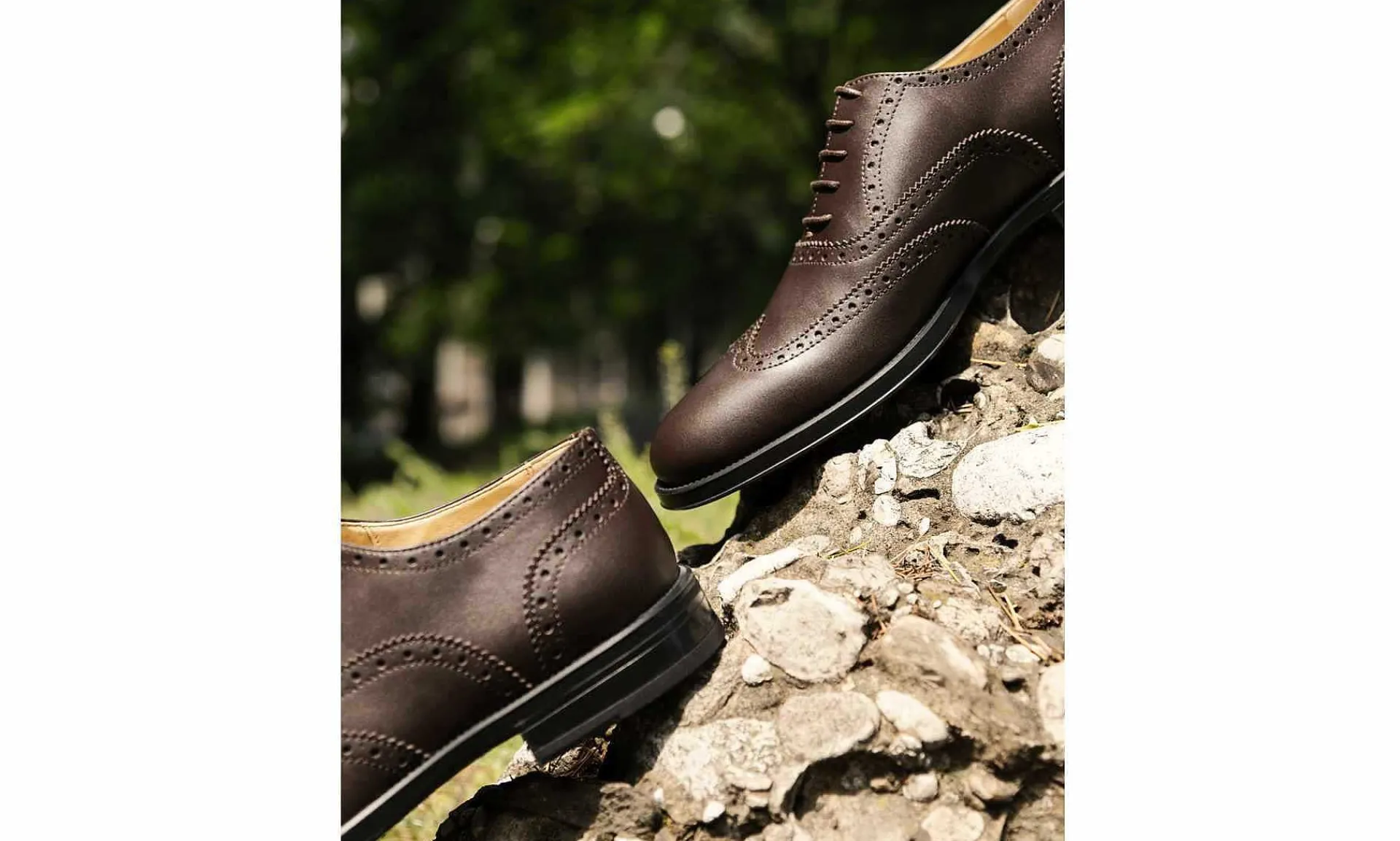 Damen Solari Milano Oxford Brogue Woman Brown
