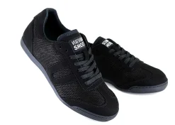 Damen Vegetarian Shoes Panther 2 Hemp Sneaker Black