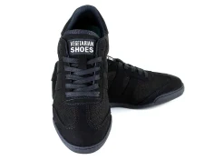 Damen Vegetarian Shoes Panther 2 Hemp Sneaker Black