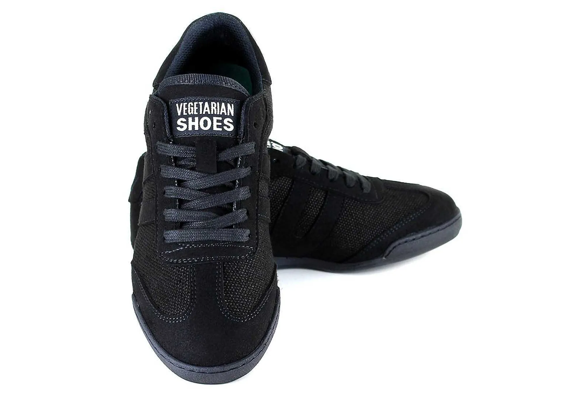 Damen Vegetarian Shoes Panther 2 Hemp Sneaker Black
