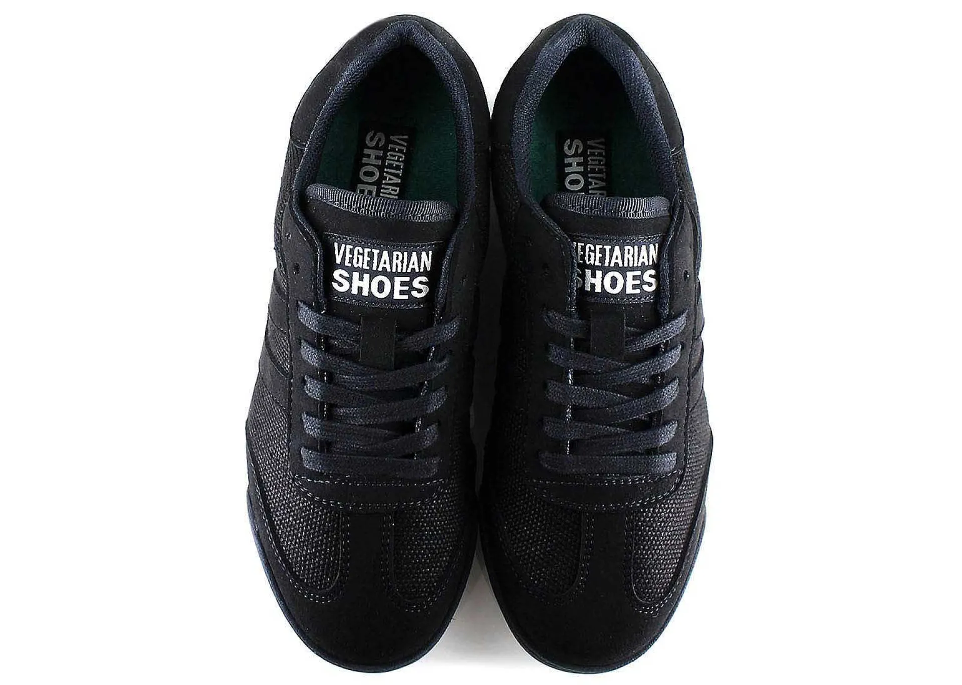 Damen Vegetarian Shoes Panther 2 Hemp Sneaker Black