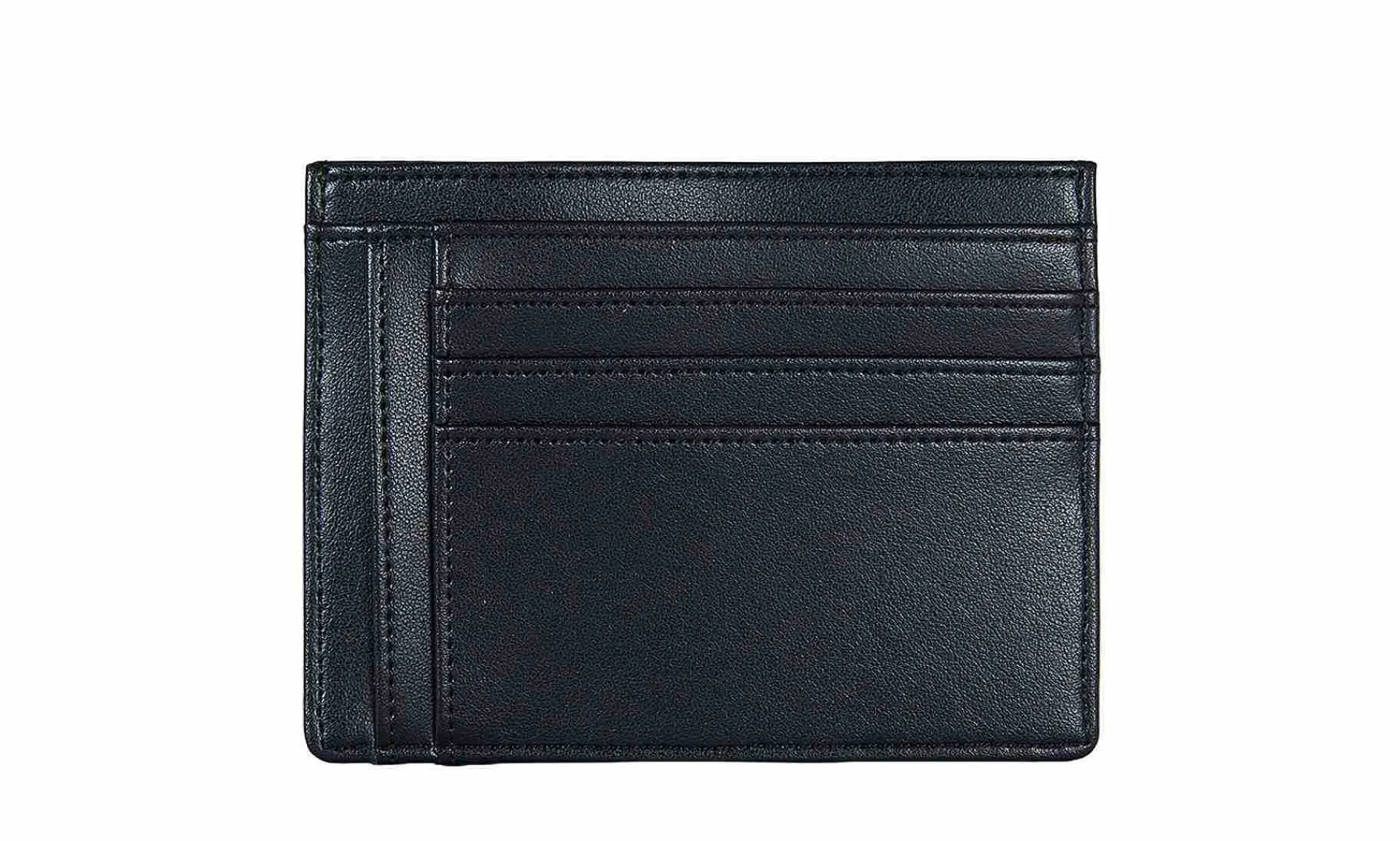 Accessoires ASHOKA Paris Porte Cartes Zippe Apple Skin Black