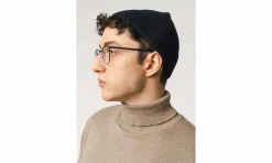 Accessoires Melawear Rafi Kurzes Beanie Navy