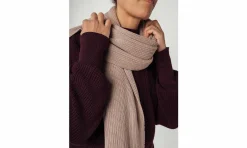 Accessoires Melawear Rippstrick Schal Nagna Mushroom