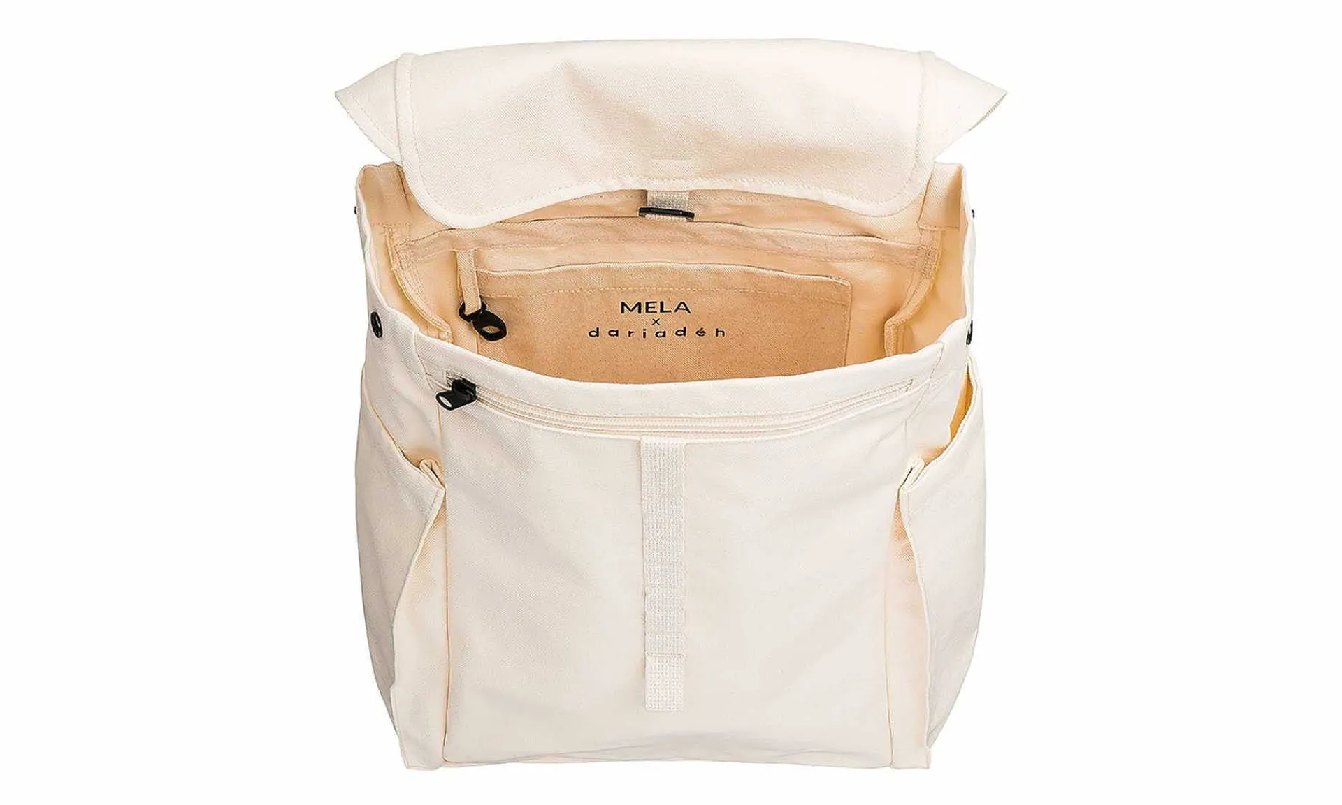 Accessoires Melawear Rucksack Mela X Dariadeh Ecru