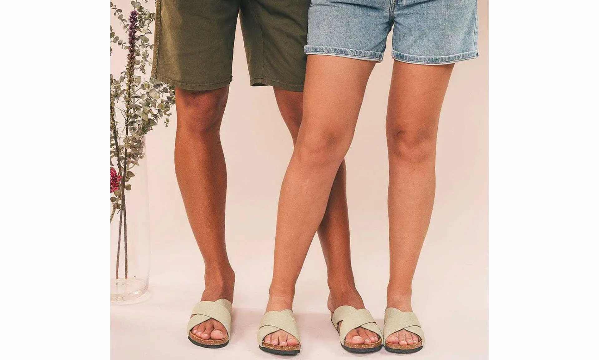 Damen NAE Samui Light Green Pinatex Sandal
