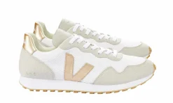 Damen Veja Sdu Rec Alveomesh White Platine