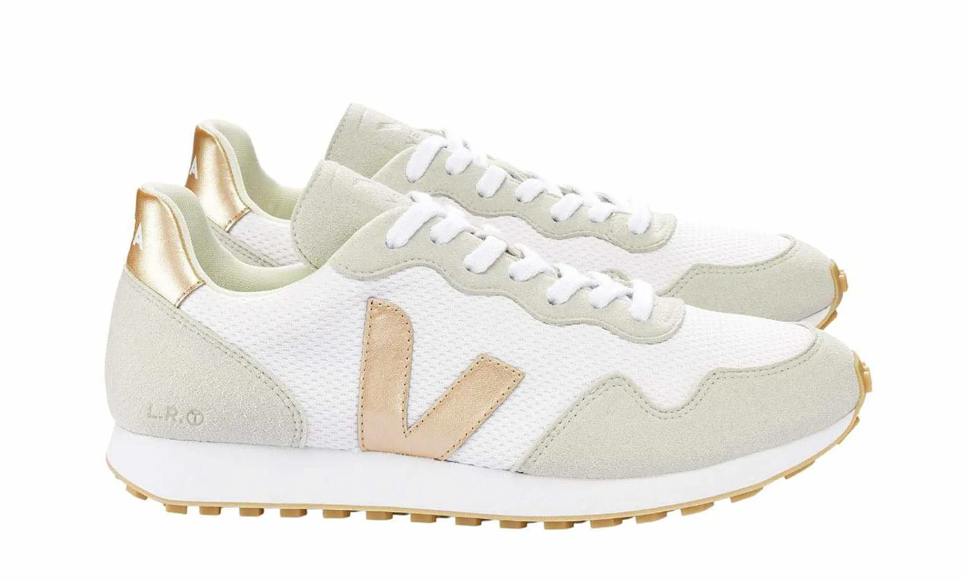 Damen Veja Sdu Rec Alveomesh White Platine