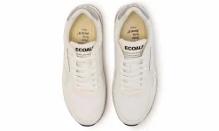 Damen Ecoalf Siciliaalf Leather Sneakers Woman White