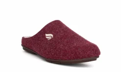 Damen * Slippers Burgundy
