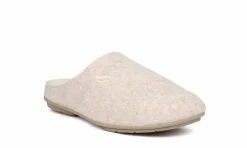 Damen * Slippers Cream