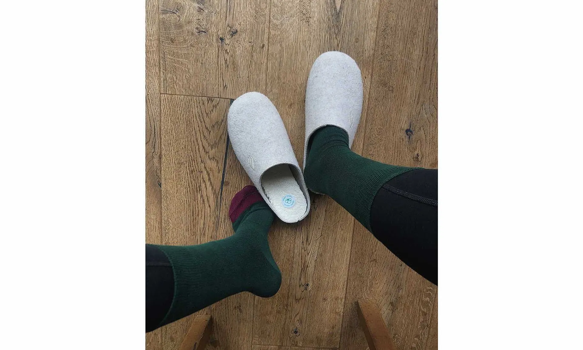 Damen * Slippers Cream