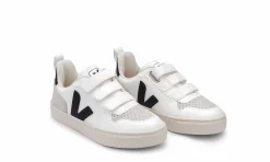 Kinder Veja Small V-10 Velcro Cwl White Black