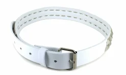 Accessoires Vegetarian Shoes Studded Belt Pyramid White