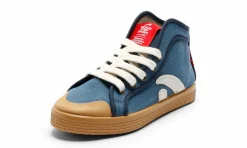 Damen Grand Step Shoes Taylor High Blue Washed