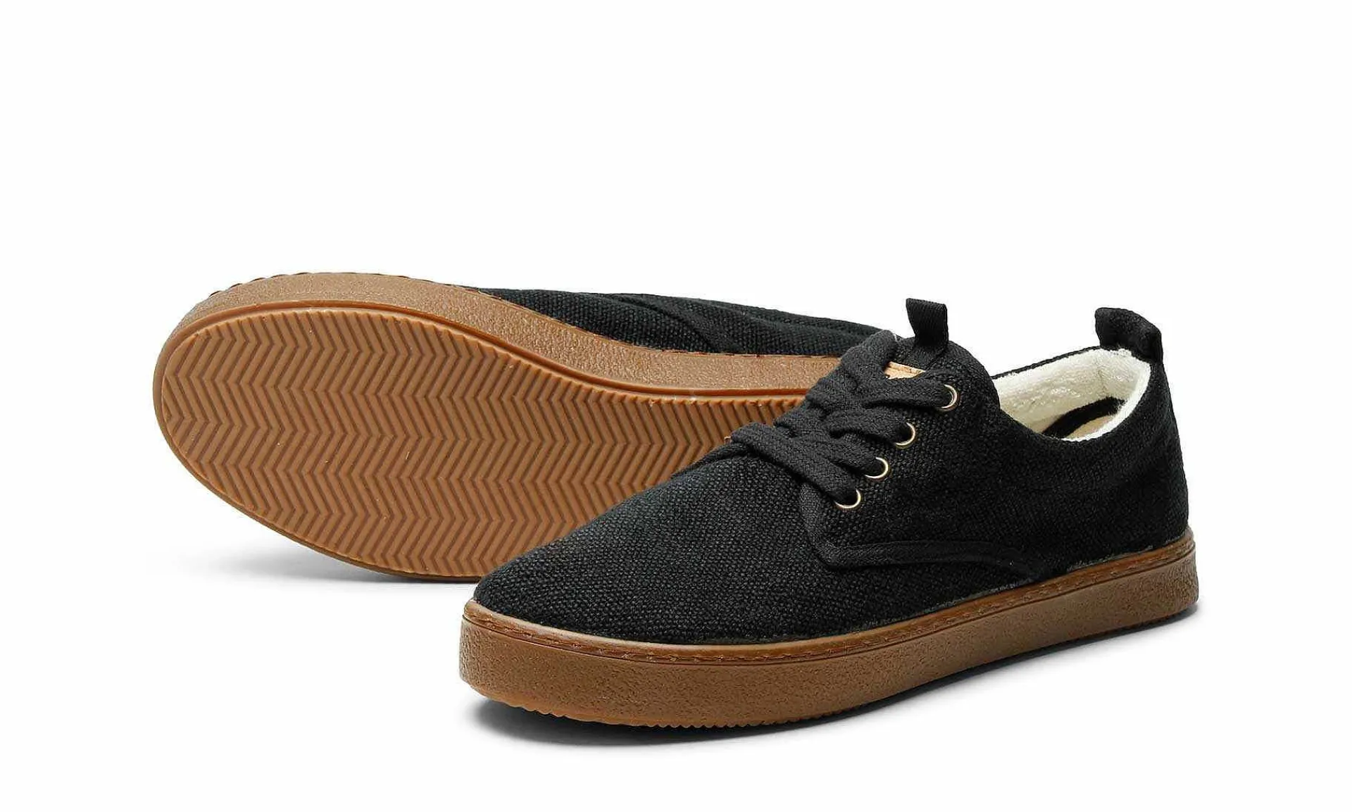 Damen Grand Step Shoes Tess Hemp Black