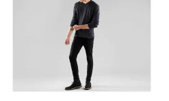 Herren Ahimsa Thomas Canvas Black