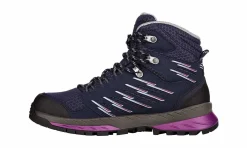 Damen LOWA Trek Evo Gtx Mid Ws Navy/Beere