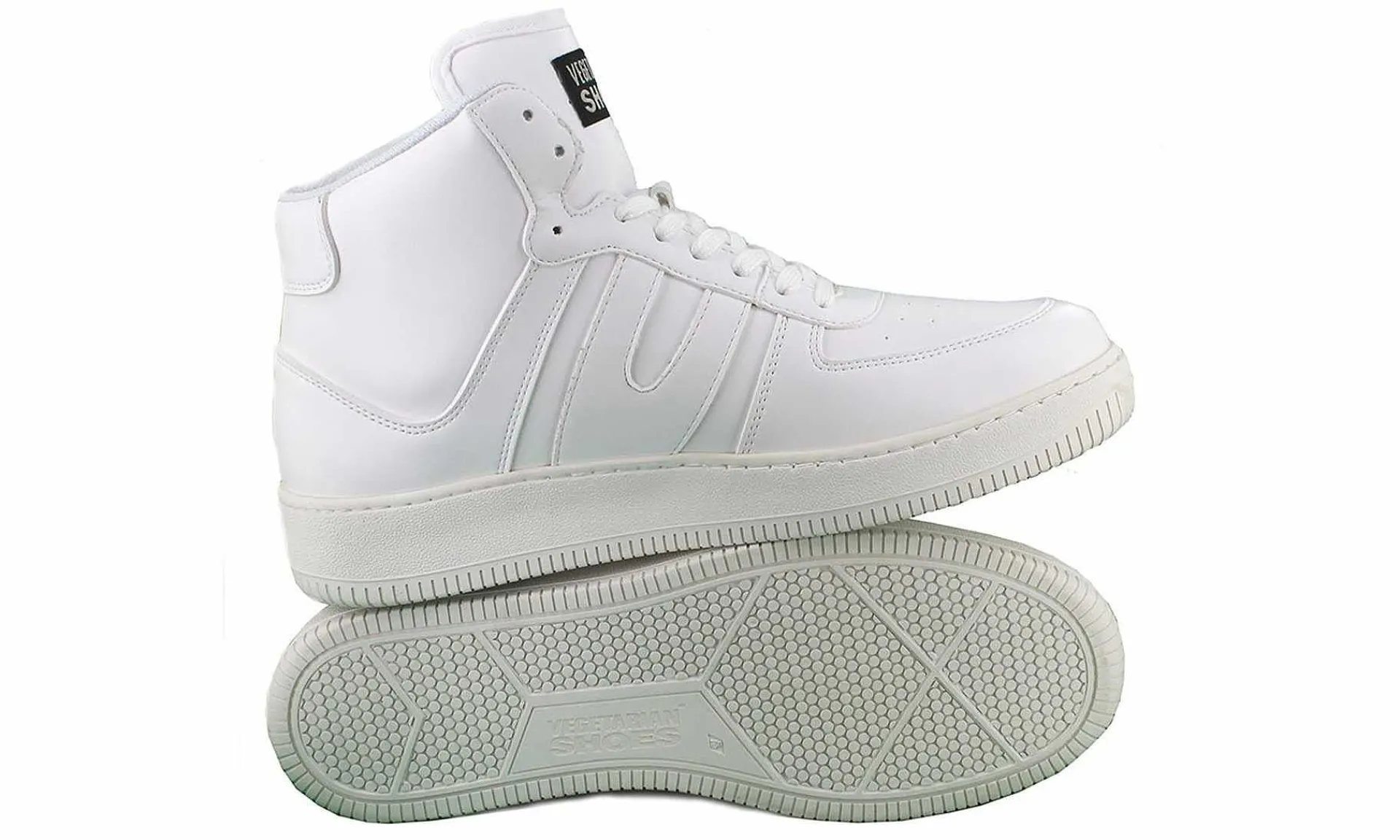 Damen Vegetarian Shoes Veg Supreme Dream Hi Top White