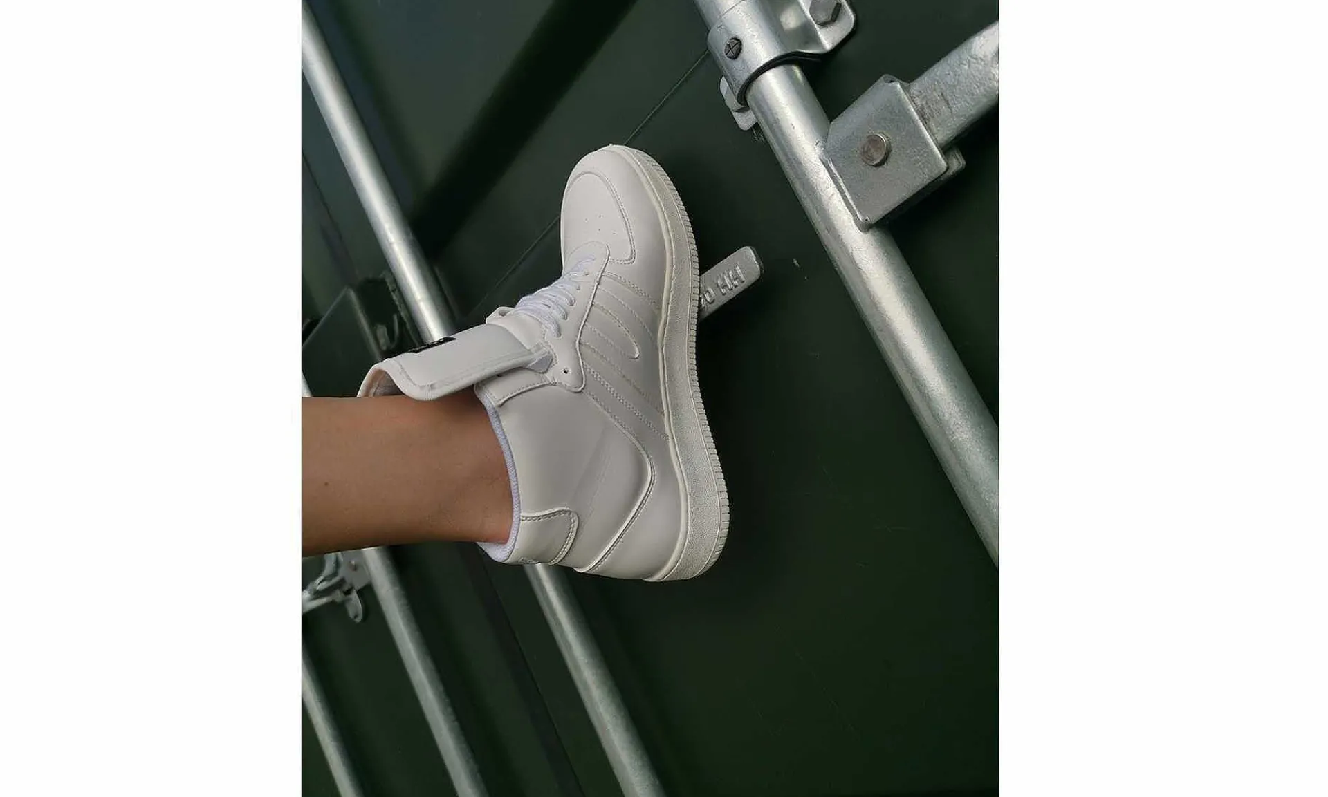 Damen Vegetarian Shoes Veg Supreme Dream Hi Top White