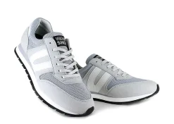 Damen Vegetarian Shoes Vegan Runner Grey