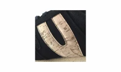 Damen Vegetarian Shoes Vegan Runner Hemp Cork Black