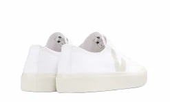Damen Veja Wata Ii Low Canvas White Pierre